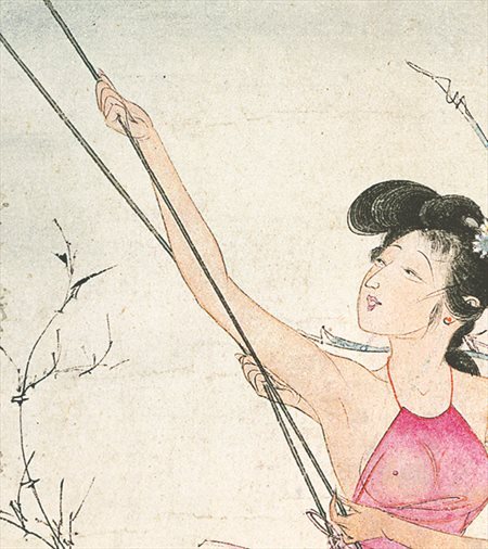 墨脱县-胡也佛的仕女画和最知名的金瓶梅秘戏图